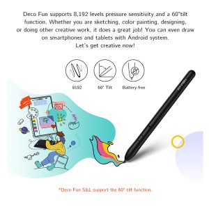 قلم نوری ایکس پی پن مدل DECO FUN S (CT640)